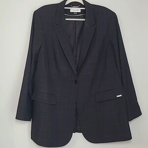 Calvin Klein Blazer Dark Grey 20W